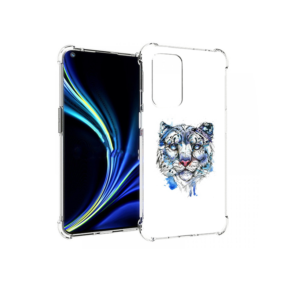

Чехол MyPads Tocco для OnePlus 9 водяной тигр (PT159409.128.263), Прозрачный, Tocco