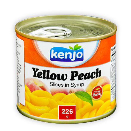 

Персики Kenjo дольки в легком сиропе 226 г