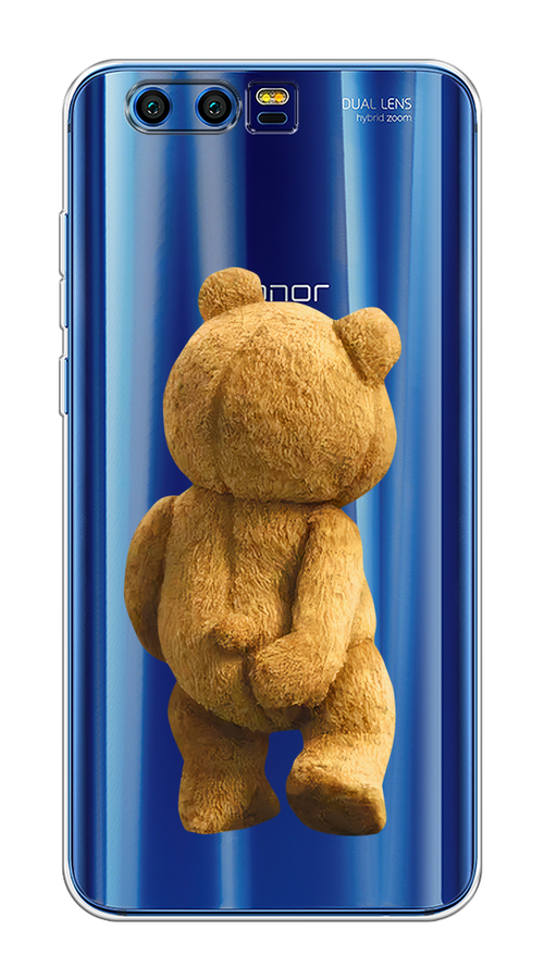 

Чехол на Honor 9 "Медвежья спина", Коричневый;прозрачный, 62450-1
