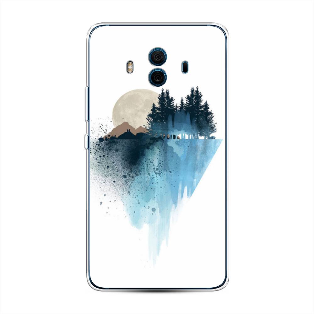 

Чехол Awog на Huawei Mate 10 "Горы 5", Разноцветный, 63350-4