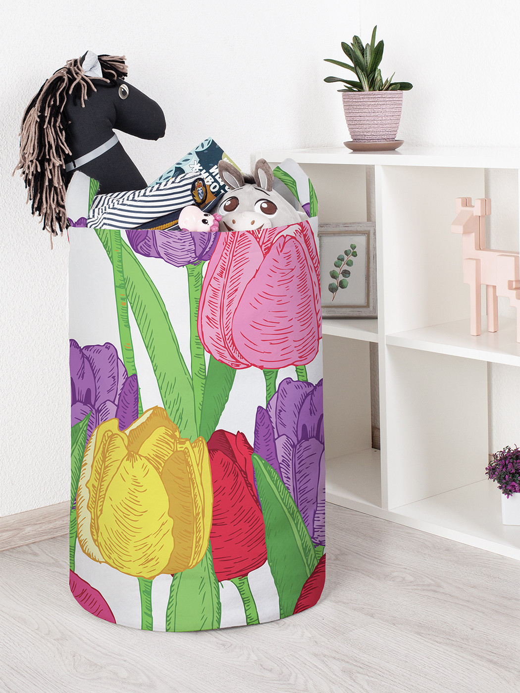 

Корзина для игрушек 40x60 см toba_17761_l JoyArty, Разноцветный