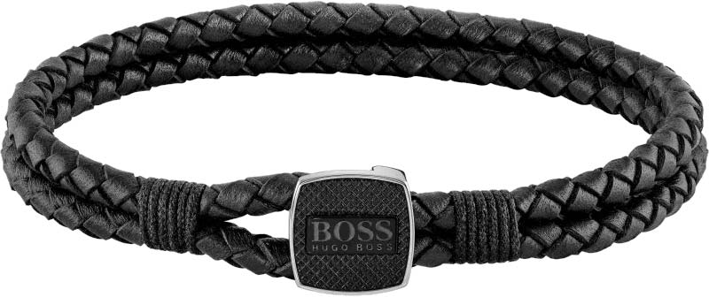 Браслет из кожи/стали р. 18 HUGO BOSS 1580047M