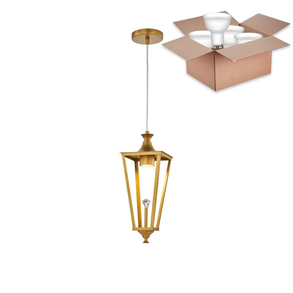 

Подвесной светильник с лампочкой Favourite Lampion 4003-1P+Lamps Gu10
