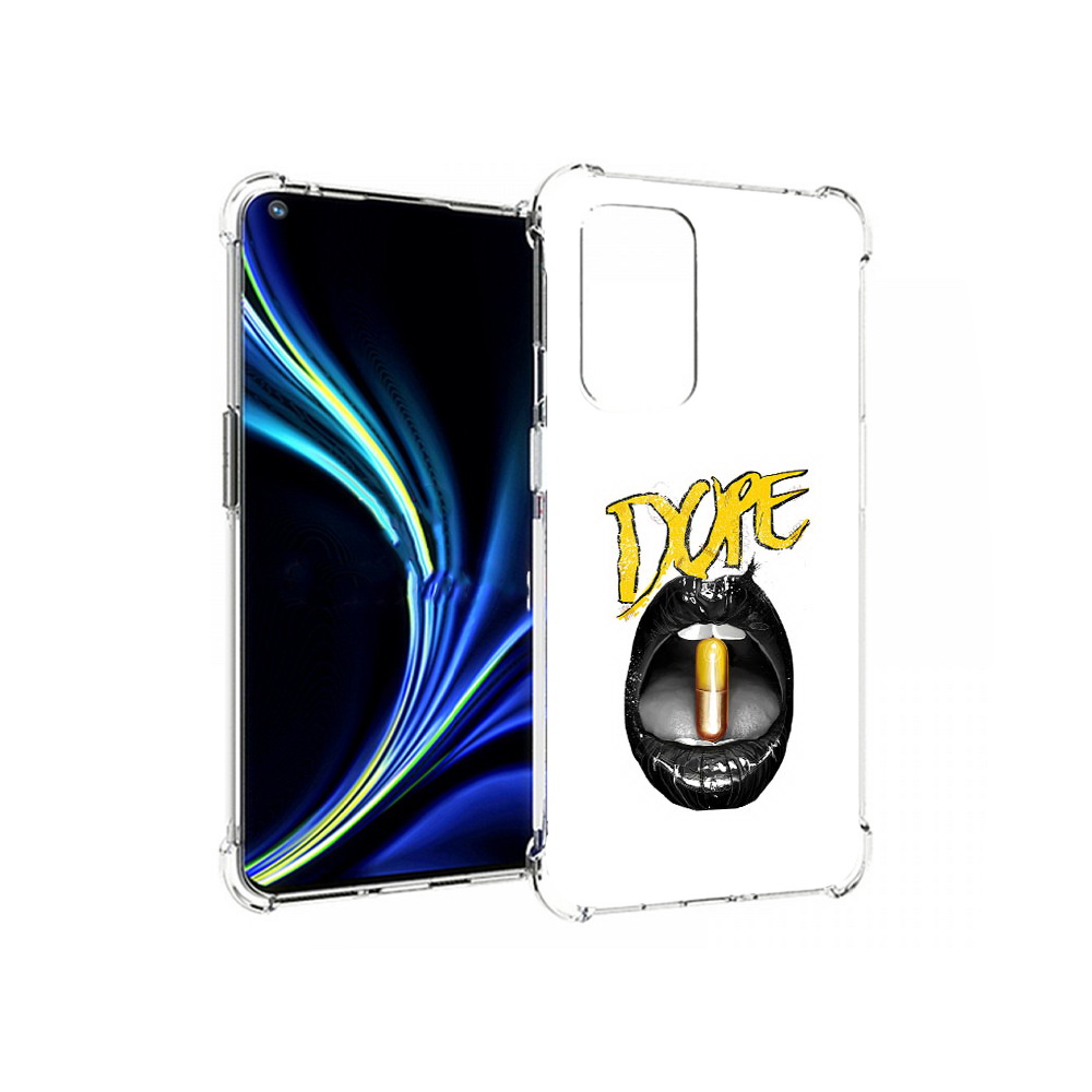 

Чехол MyPads Tocco для OnePlus 9 губы (PT159409.128.303), Прозрачный, Tocco