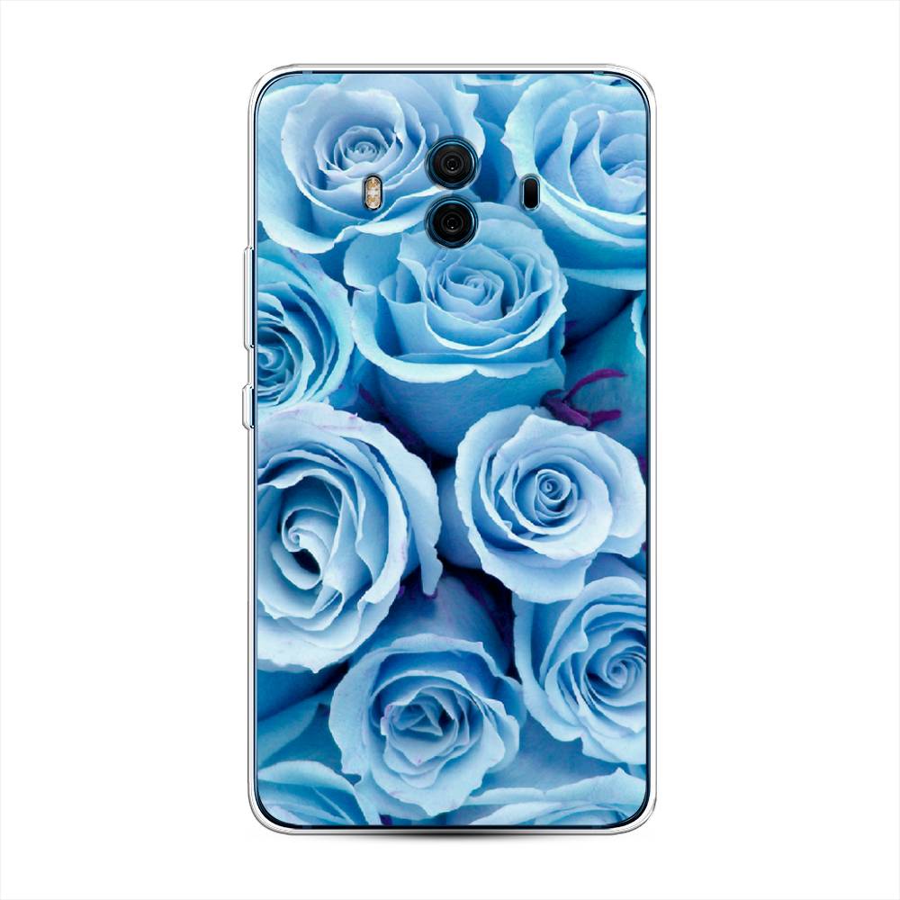

Чехол Awog на Huawei Mate 10 "Лазурные розы", Разноцветный, 63350-8