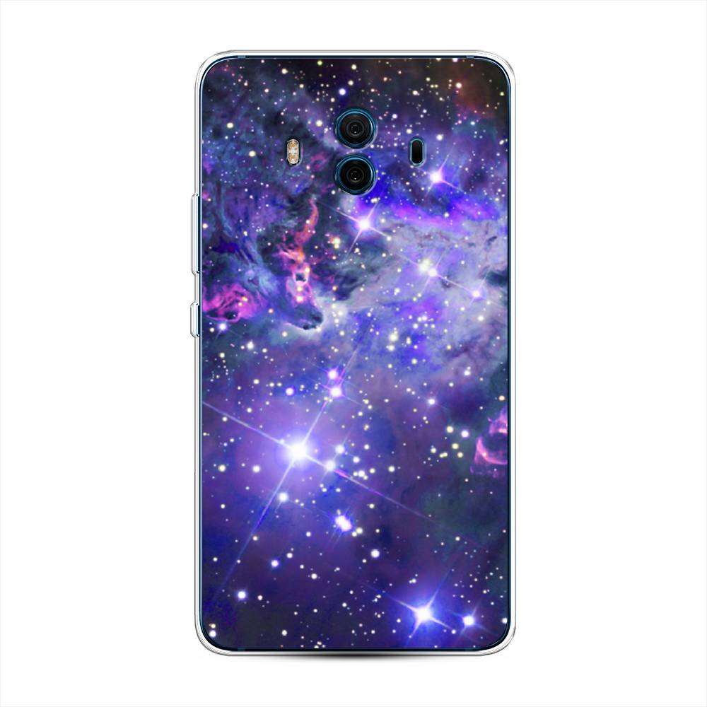 

Чехол Awog на Huawei Mate 10 "Яркая галактика", Разноцветный, 63350-4