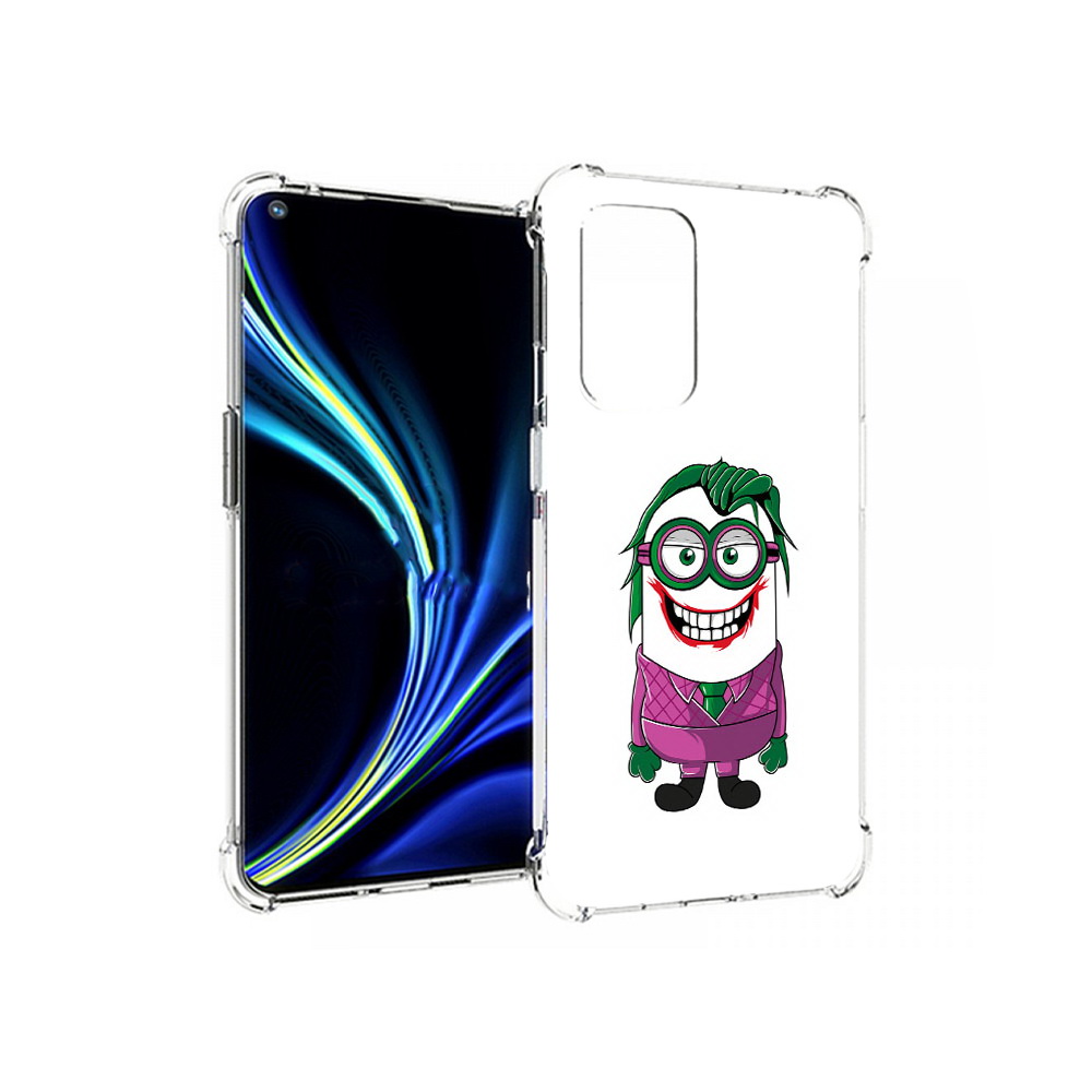 

Чехол MyPads Tocco для OnePlus 9 джокер миньон (PT159409.128.322), Прозрачный, Tocco