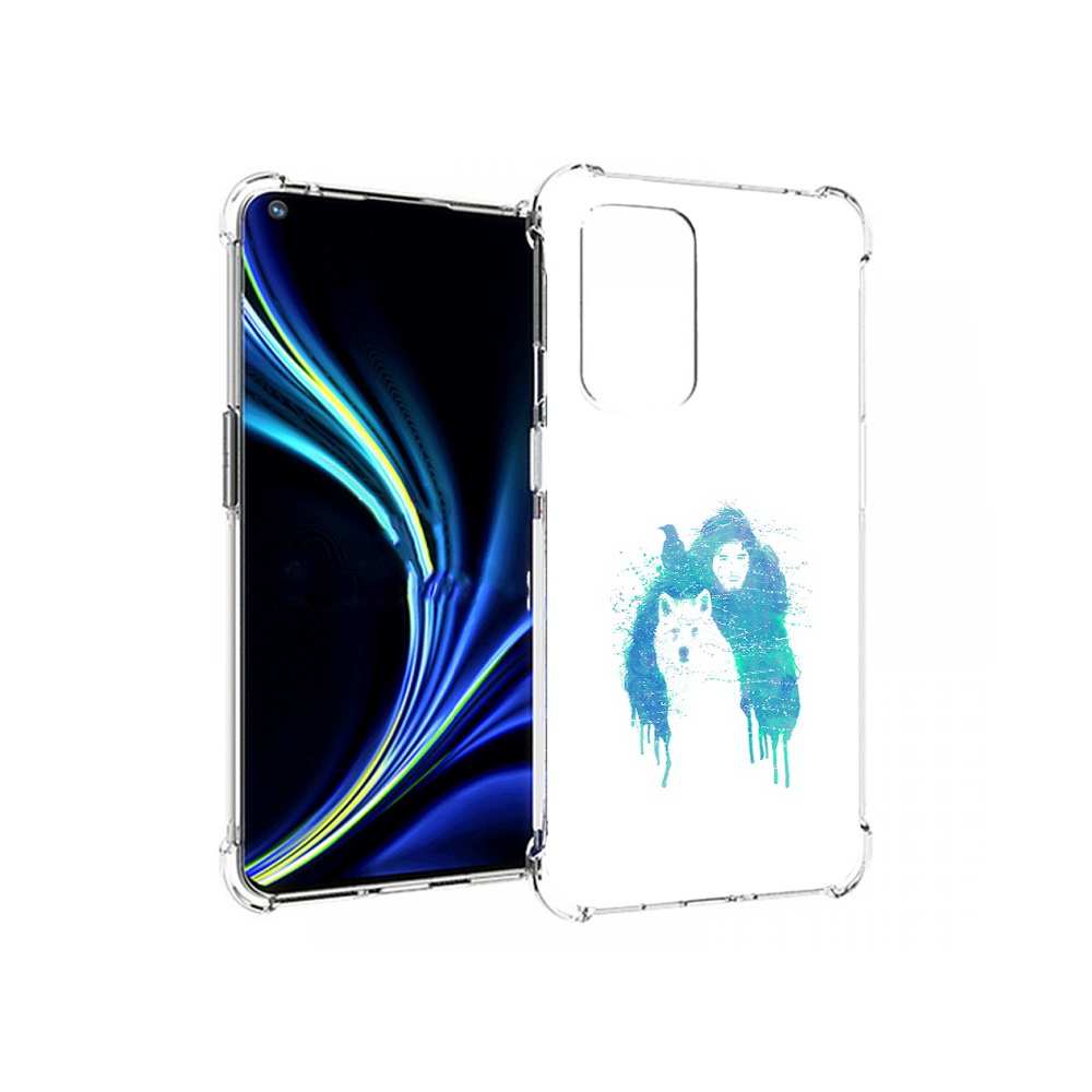 

Чехол MyPads Tocco для OnePlus 9 джон сноу (PT159409.128.323), Прозрачный, Tocco