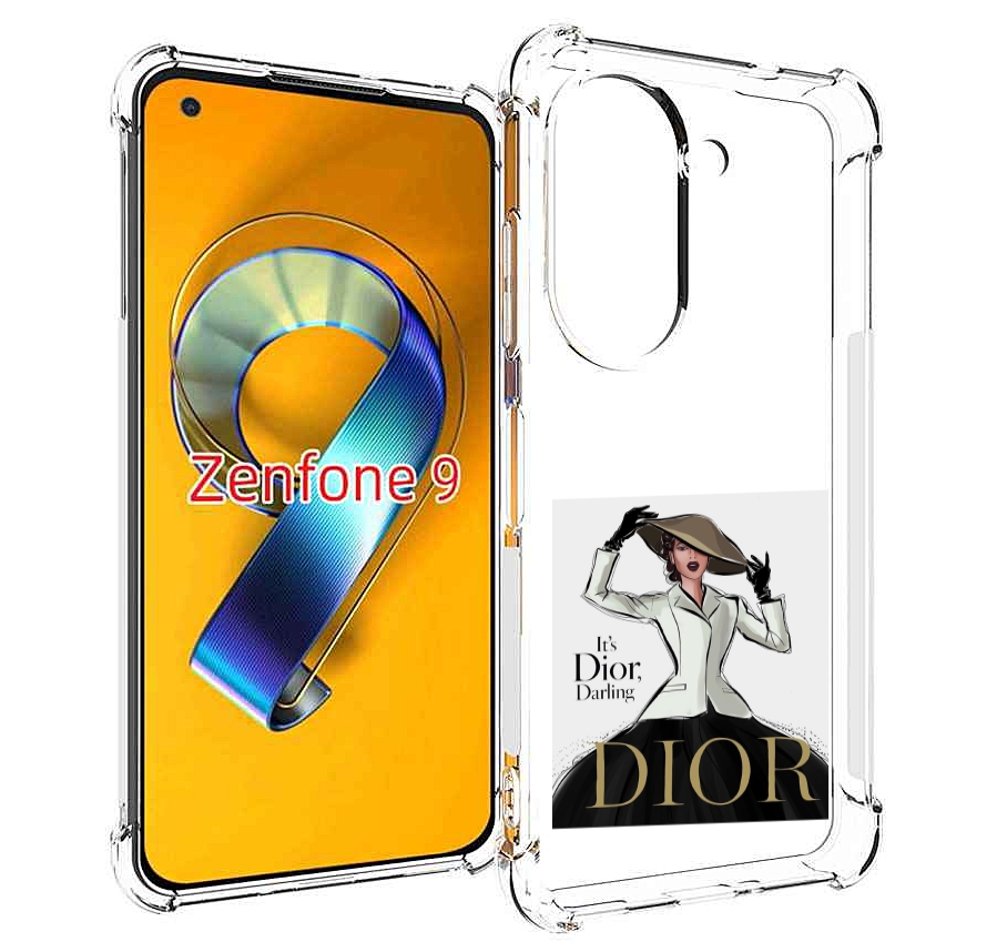 

Чехол MyPads drawings of sketches для Asus Zenfone 9 (AI2202), Прозрачный, Tocco