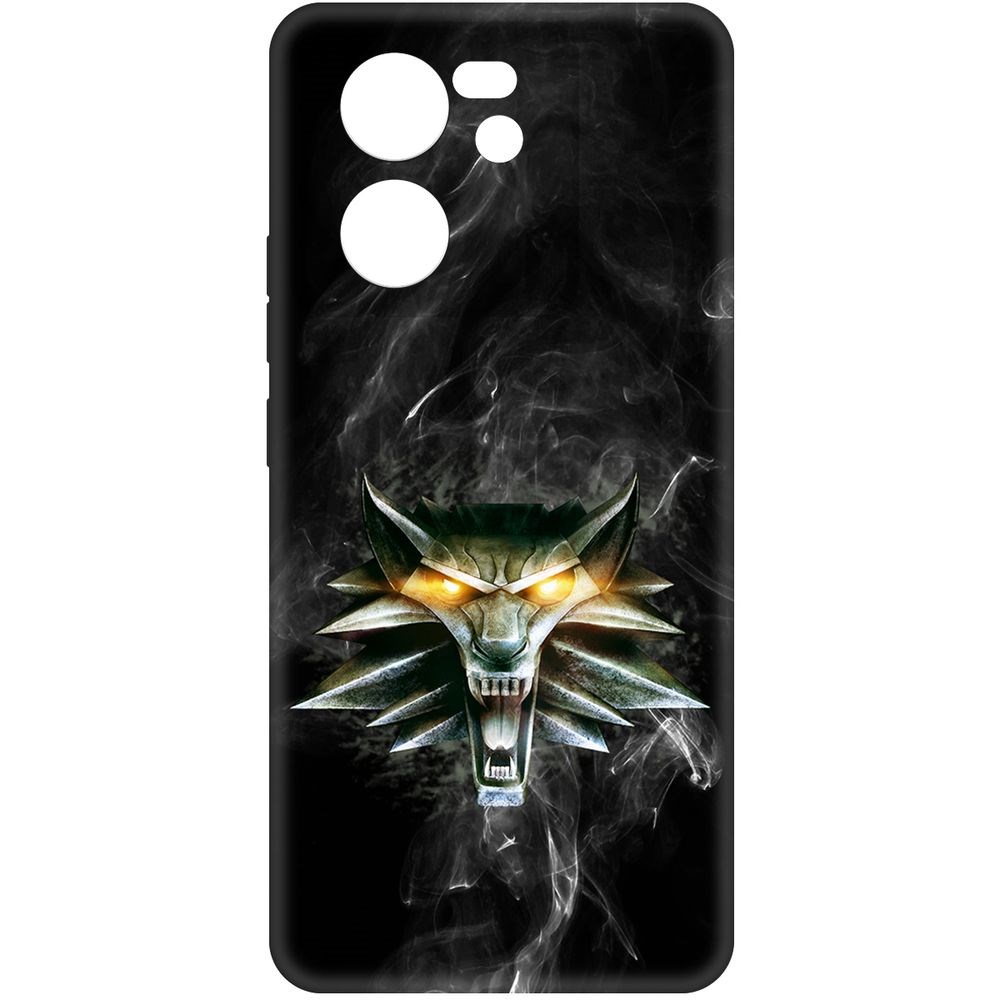 

Чехол-накладка Krutoff Soft Case Ведьмак. Школа Волка для Xiaomi 13T черный
