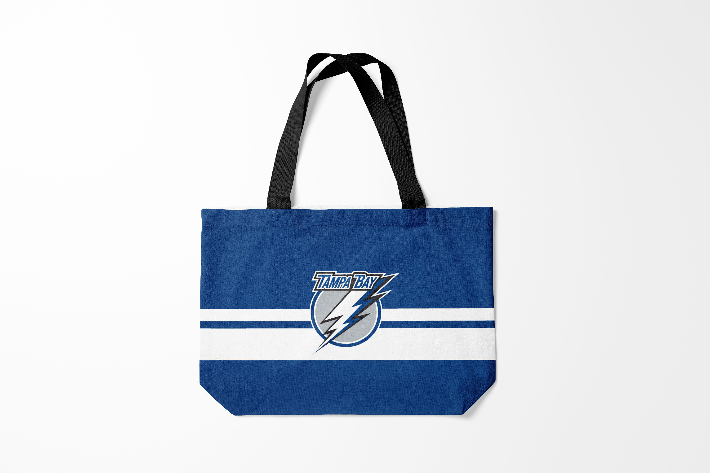 

Сумка шoппер унисекс Burnettie NHL TAMPA BAY LIGHTING, синий, Разноцветный, NHL TAMPA BAY LIGHTING