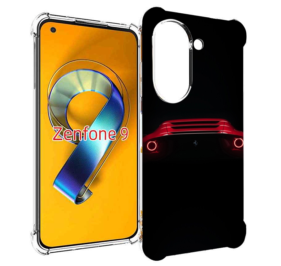 

Чехол MyPads ferrari феррари 1 для Asus Zenfone 9 (AI2202), Прозрачный, Tocco