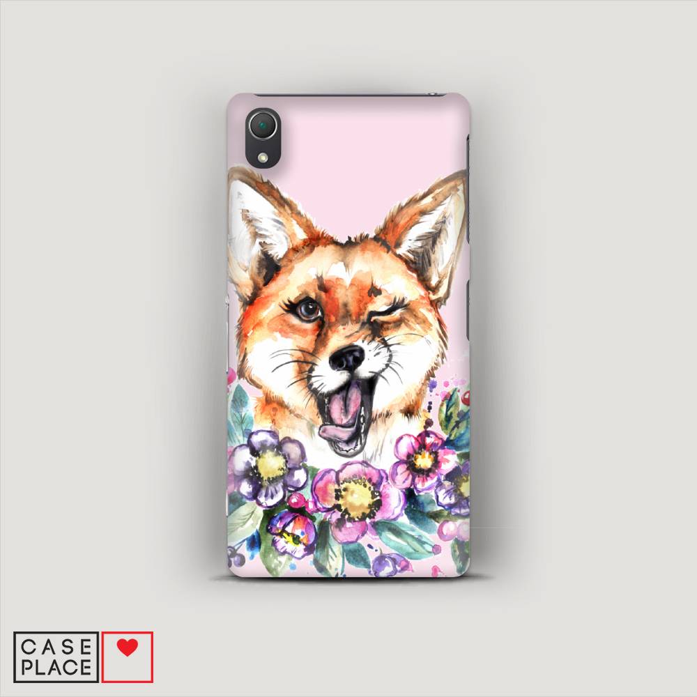 

Пластиковый чехол "Подмигивающая лиса" на Sony Xperia Z2