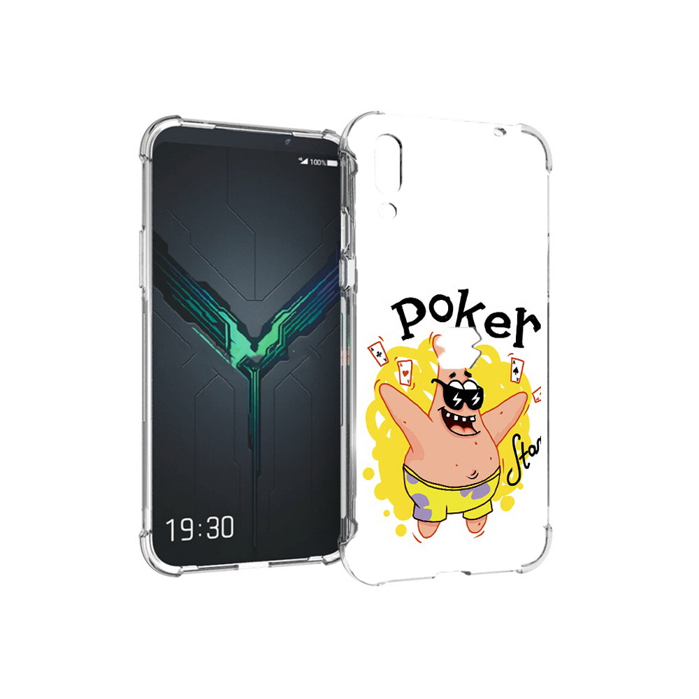 

Чехол MyPads Tocco для Xiaomi Black Shark 2 Патрик (PT144492.263.133), Прозрачный, Tocco