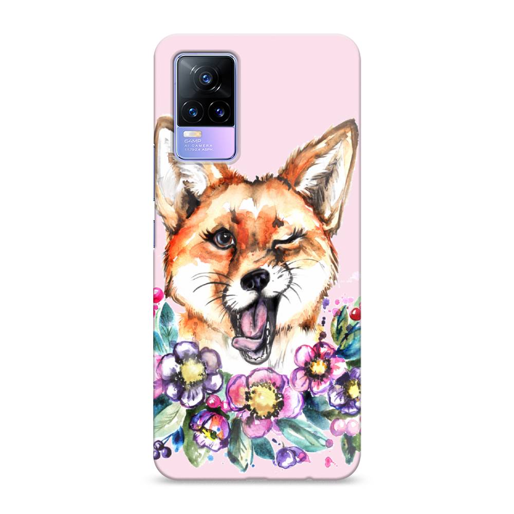 

Пластиковый чехол "Подмигивающая лиса" на Vivo V21e 4G, 264520-7