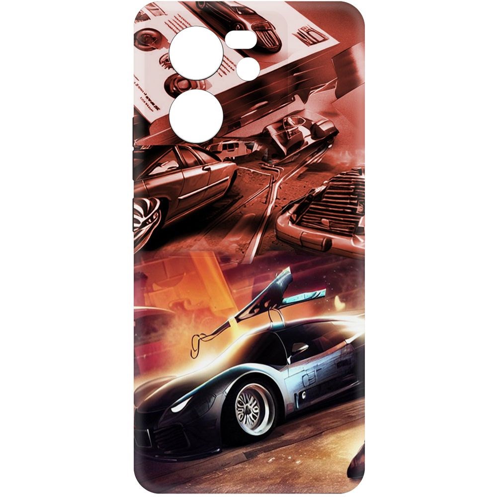 

Чехол-накладка Krutoff Soft Case Автодинамика для Xiaomi 13T Pro черный