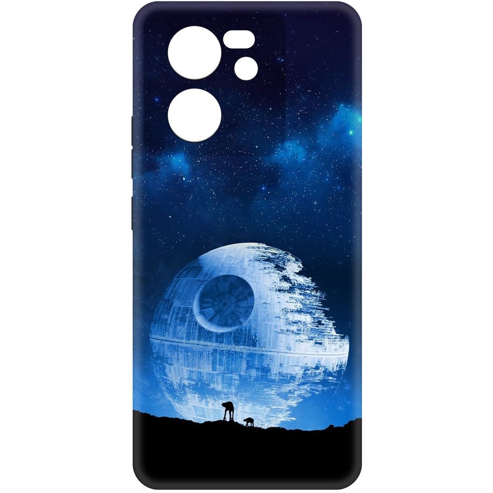 

Чехол-накладка Krutoff Soft Case Звездные Войны. Звезда смерти для Xiaomi 13T Pro черный