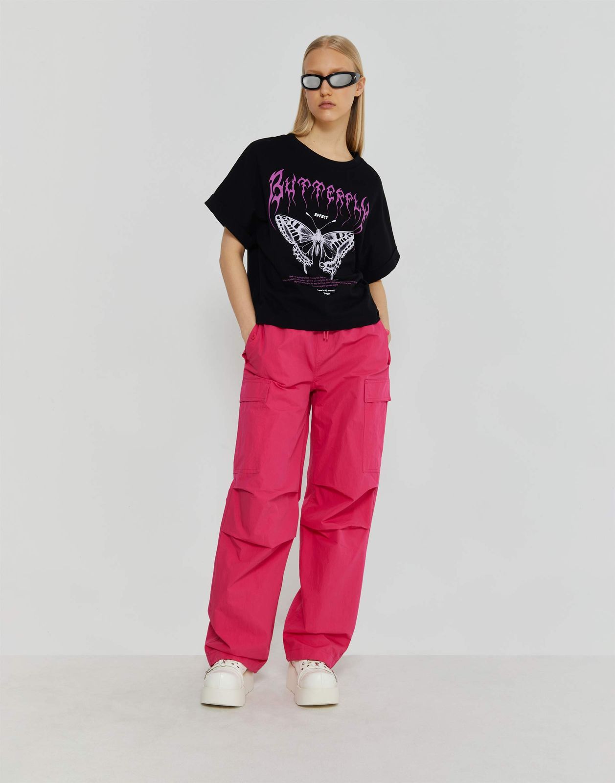 

Брюки для девочки Gloria Jeans GPT009612 розовый 16-18л/170, GPT009612