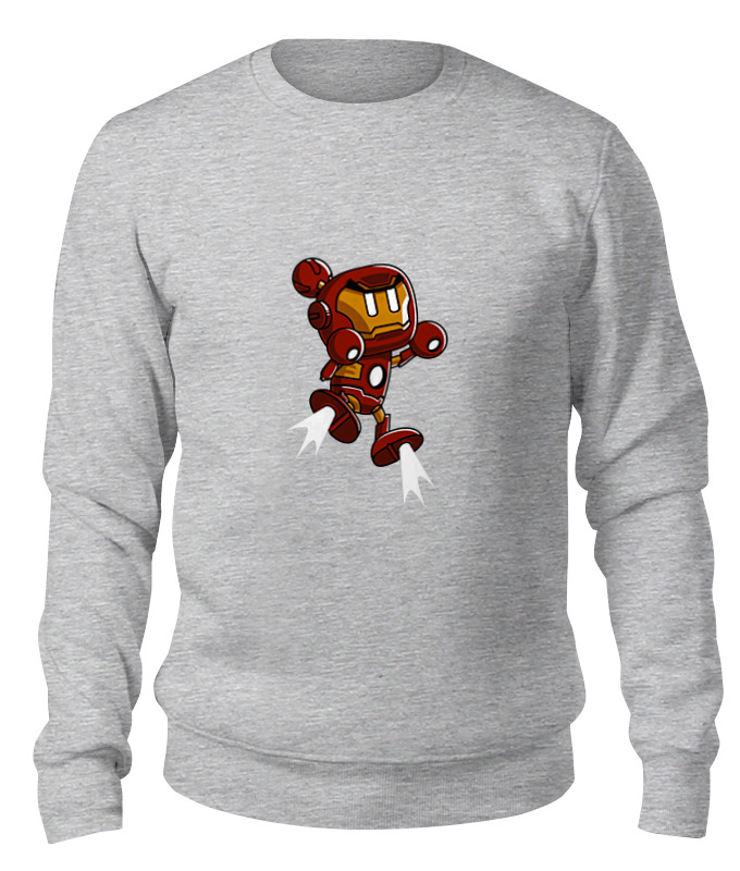 

Свитшот унисекс Printio Бомбермэн (bomberman) серый S, Бомбермэн (bomberman)