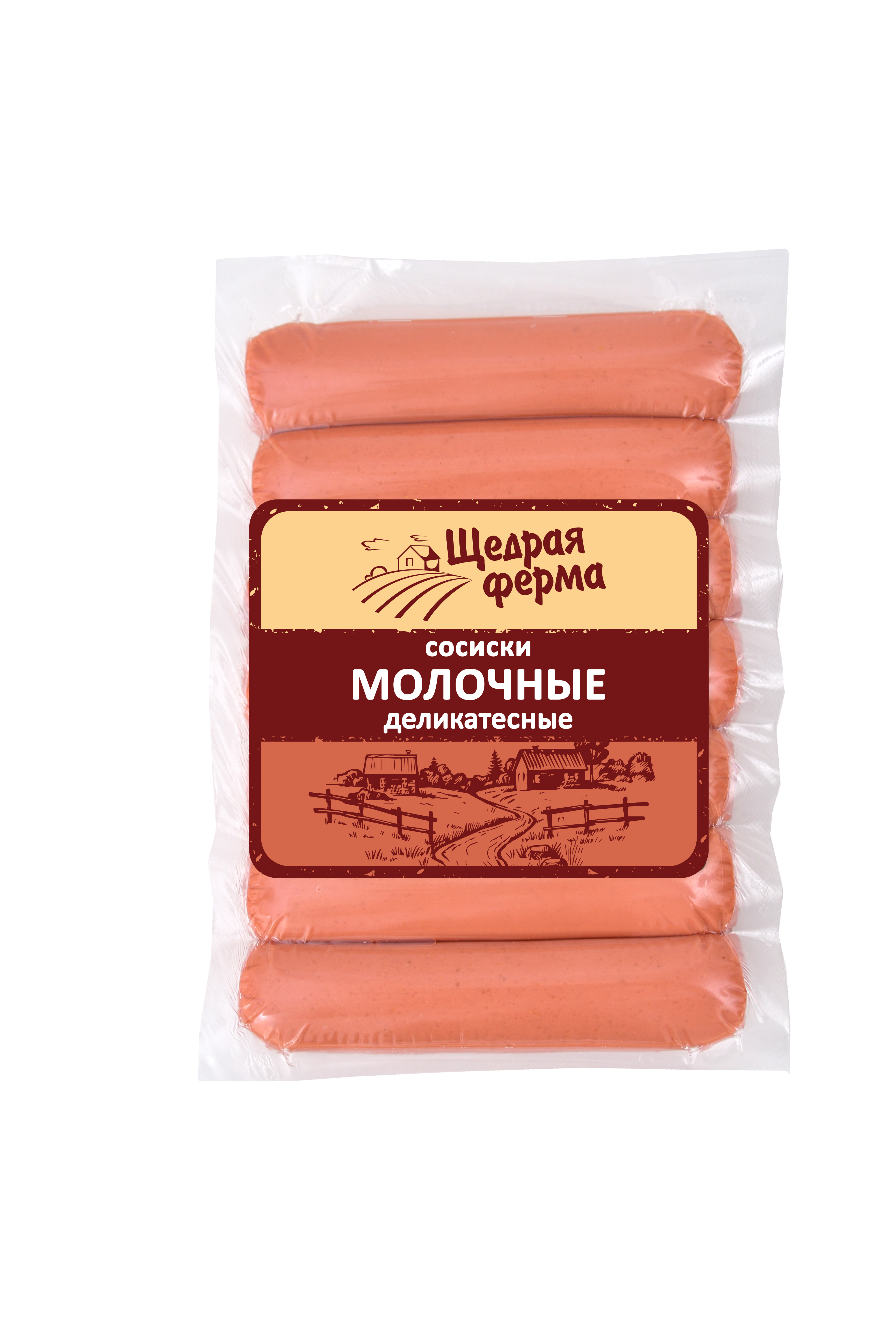 

Сосиски Щедрая ферма Молочные, 300 г