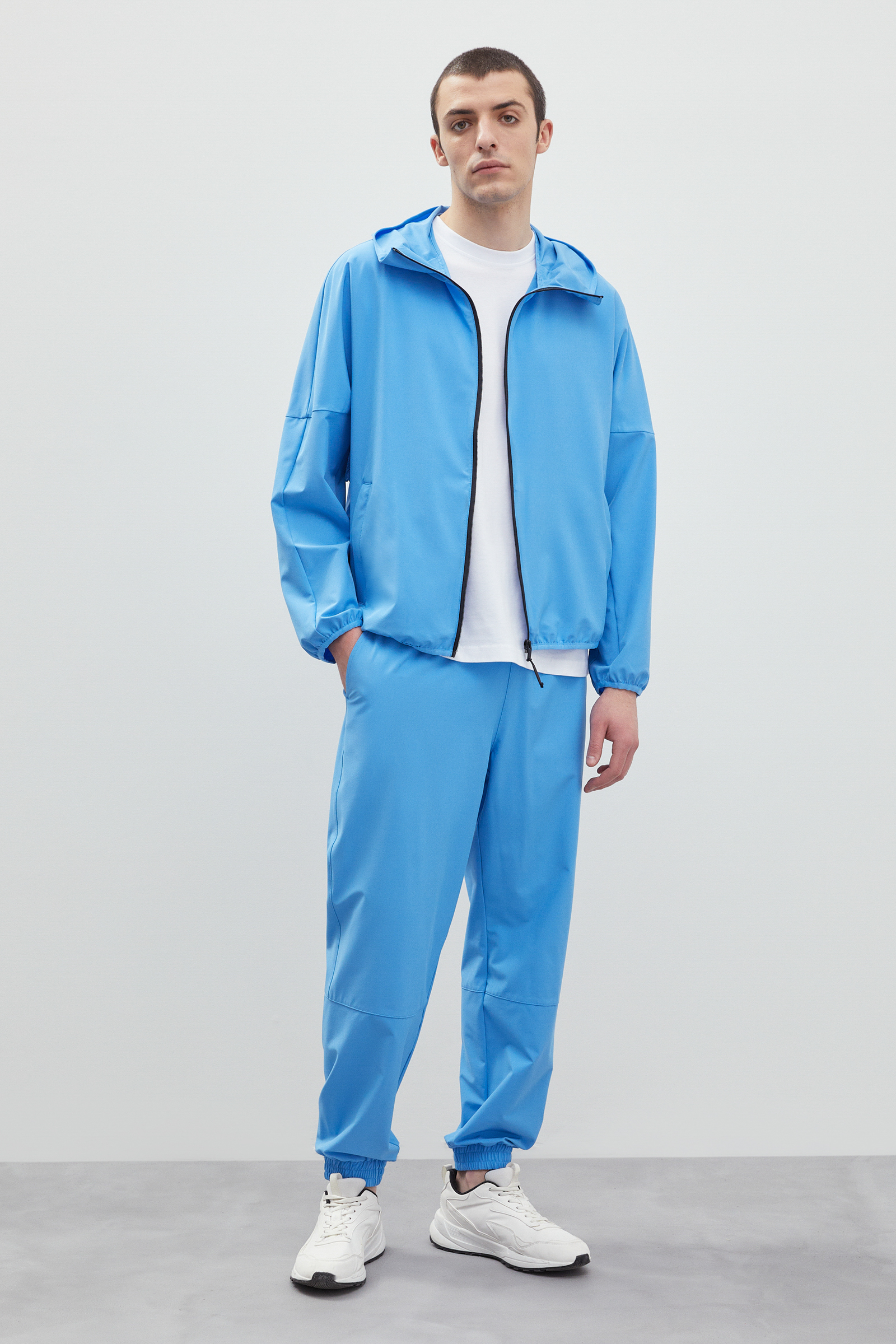 

Спортивные брюки мужские Finn Flare FBD21057 голубые XL, FBD21057