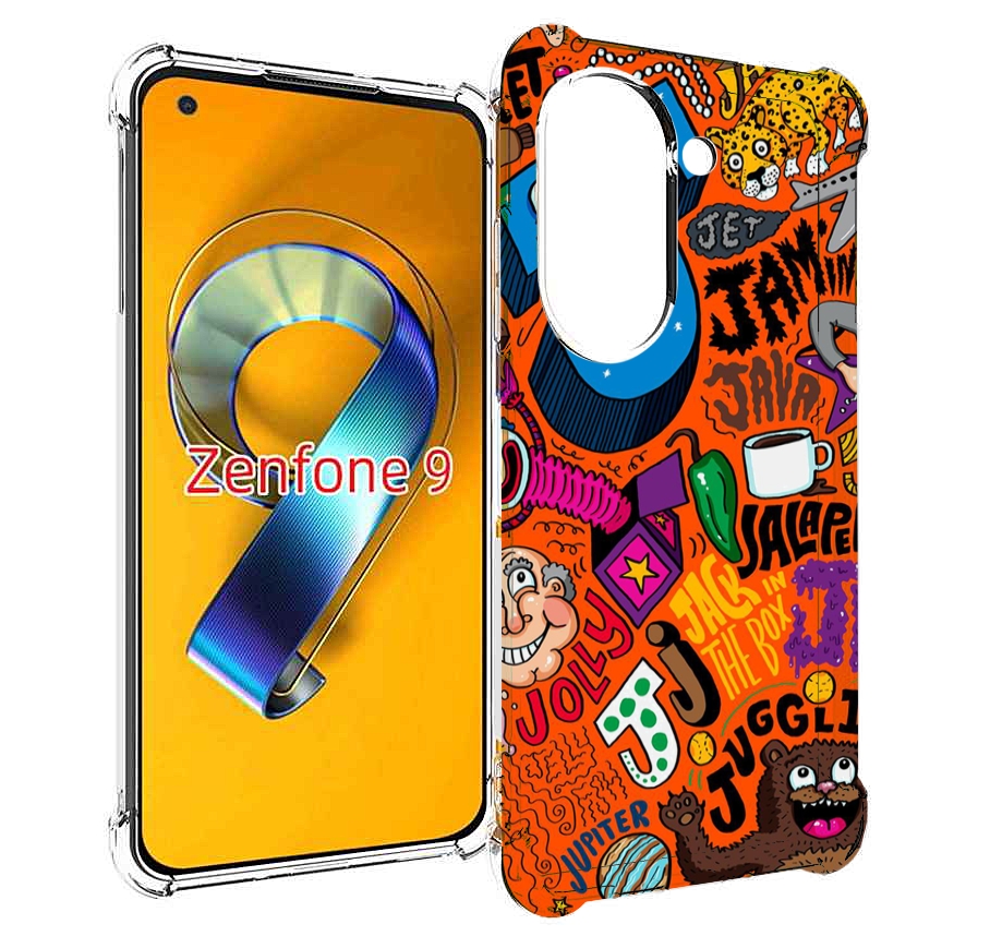 

Чехол MyPads funky-decor для Asus Zenfone 9 (AI2202), Прозрачный, Tocco