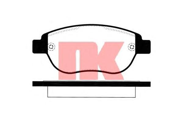 

Тормозные колодки Nk 223740