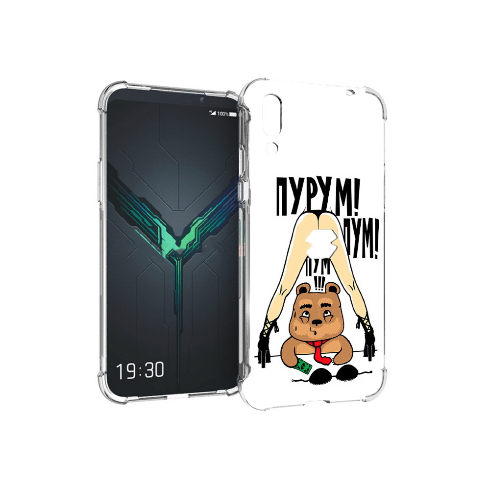 

Чехол MyPads Tocco для Xiaomi Black Shark 2 Пурум пум пум (PT144492.263.140), Прозрачный, Tocco