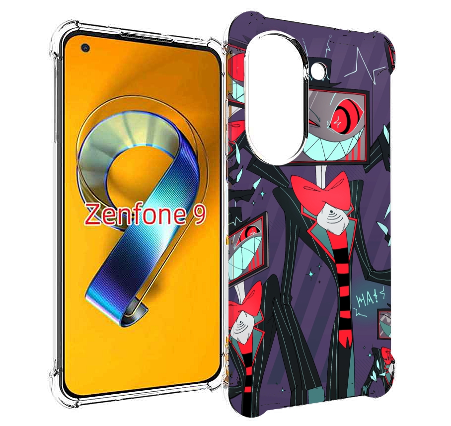 

Чехол MyPads hazbin hotel для Asus Zenfone 9 (AI2202), Прозрачный, Tocco