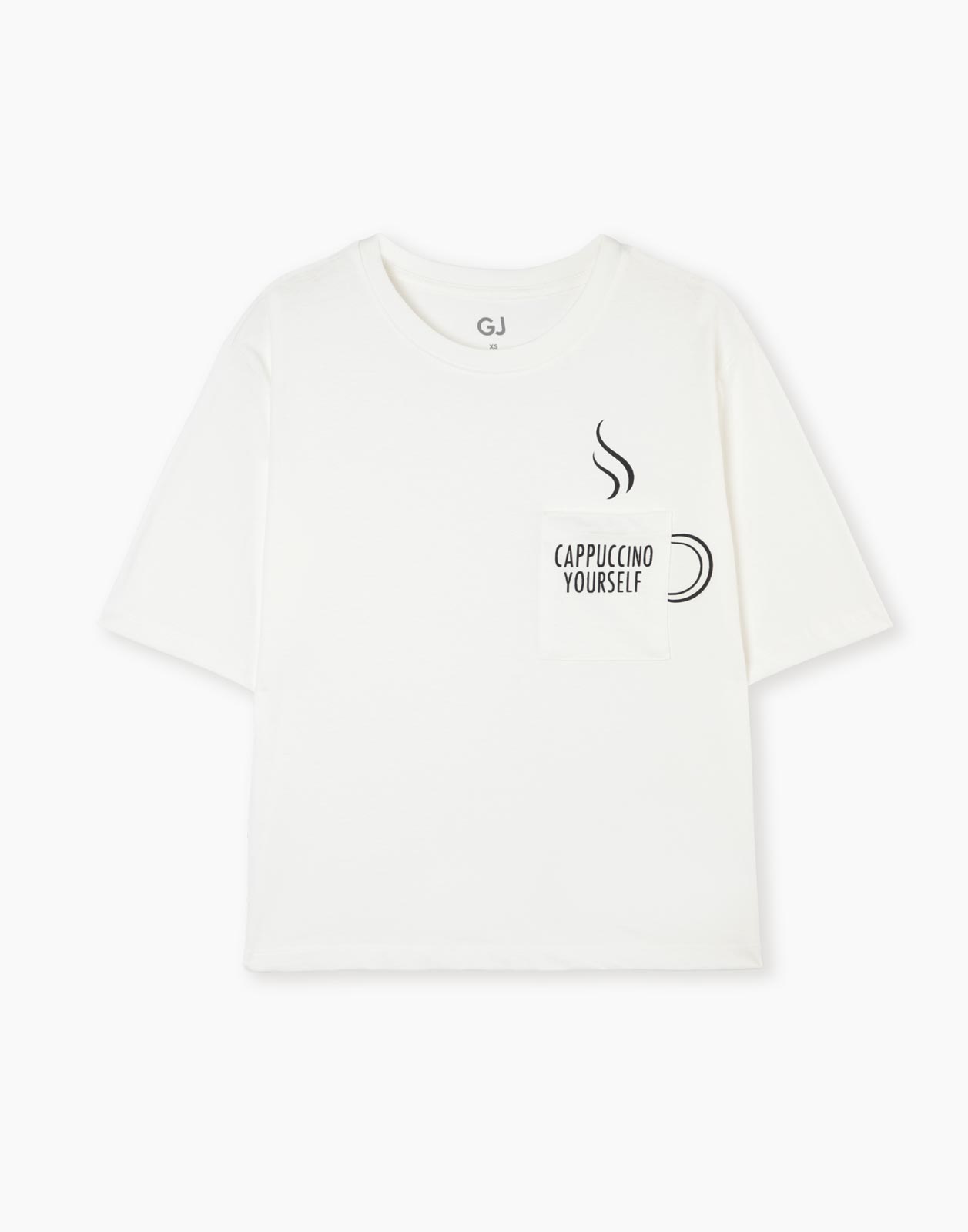 

Футболка женская Gloria Jeans GSL001210 белая L, Белый, GSL001210