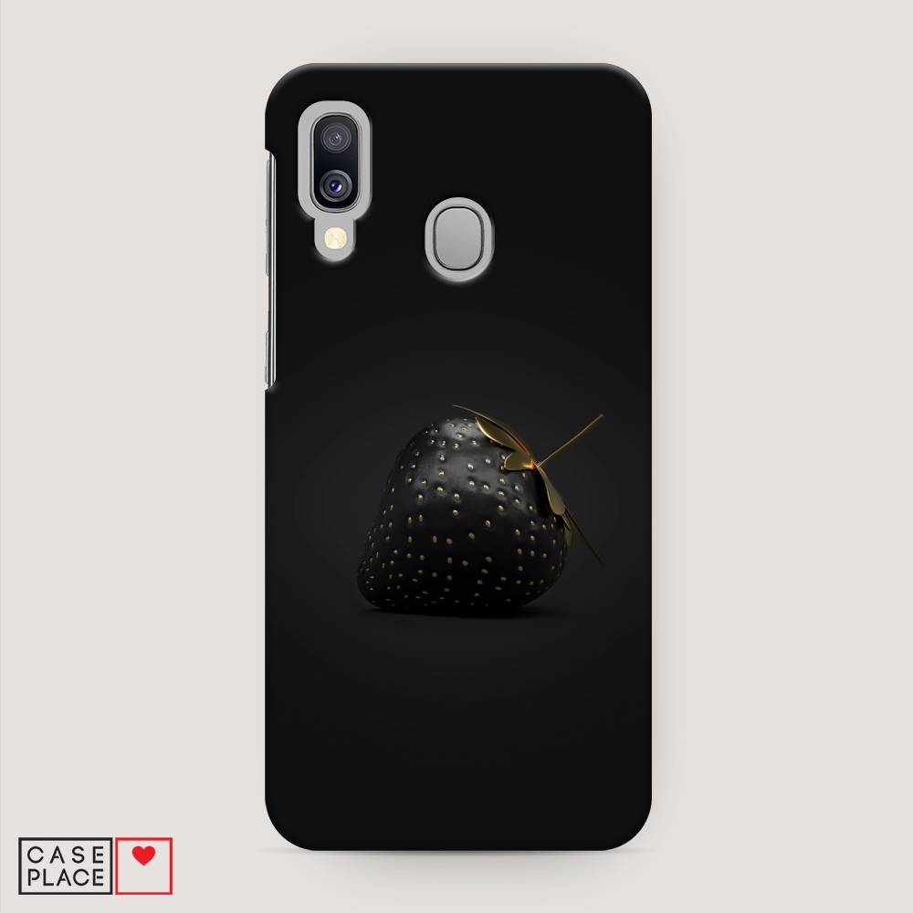 

Пластиковый чехол "Черная клубника" на Samsung Galaxy A40