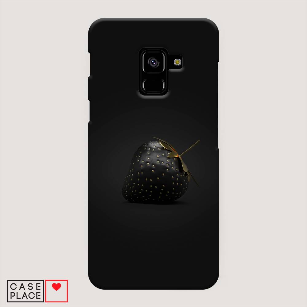 

Пластиковый чехол "Черная клубника" на Samsung Galaxy A8 2018, 25420-7