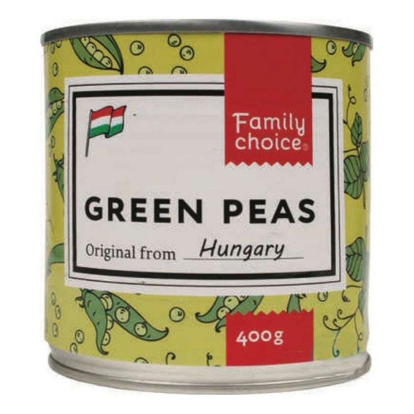 

Горошек зеленый Family Choice 425 г
