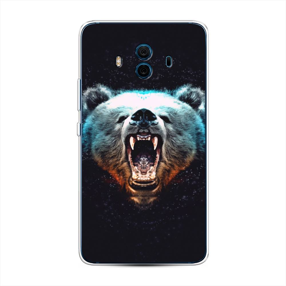 

Чехол Awog на Huawei Mate 10 "Медведь", Разноцветный, 63350-2