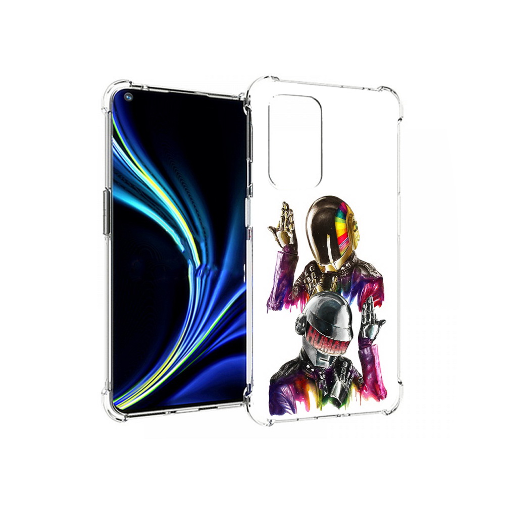 

Чехол MyPads Tocco для OnePlus 9 диско космонавты (PT159409.128.329), Прозрачный, Tocco