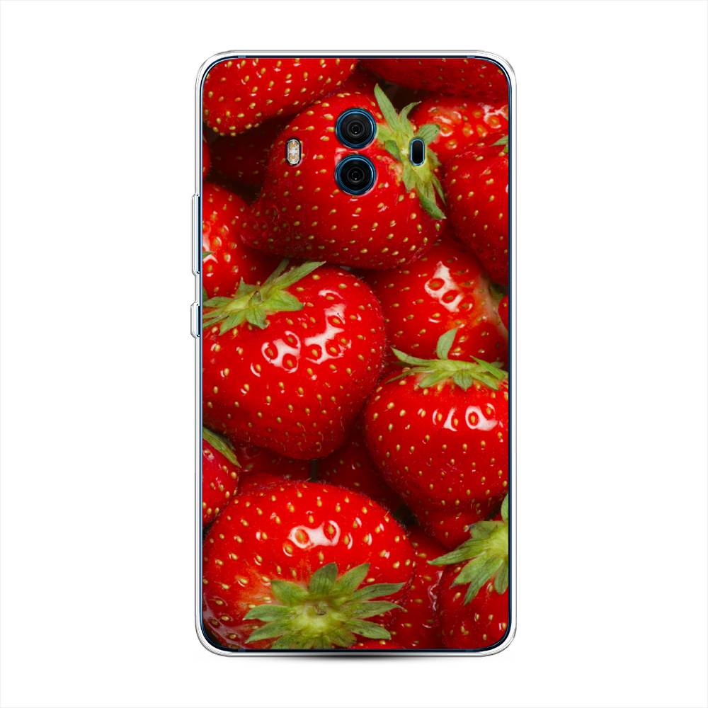 

Чехол Awog на Huawei Mate 10 "Клубника", Разноцветный, 63350-10
