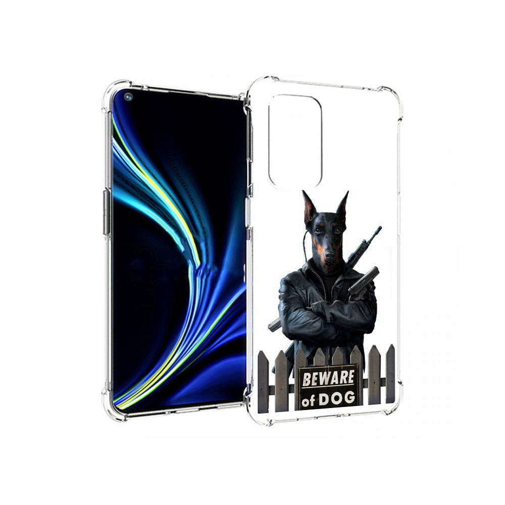 

Чехол MyPads Tocco для OnePlus 9 доберман (PT159409.128.332), Прозрачный, Tocco
