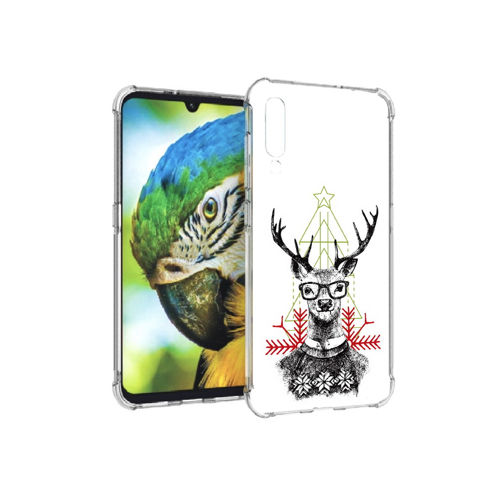

Чехол MyPads Tocco для Xiaomi Mi 9 умный олень (PT126035.255.652), Прозрачный, Tocco