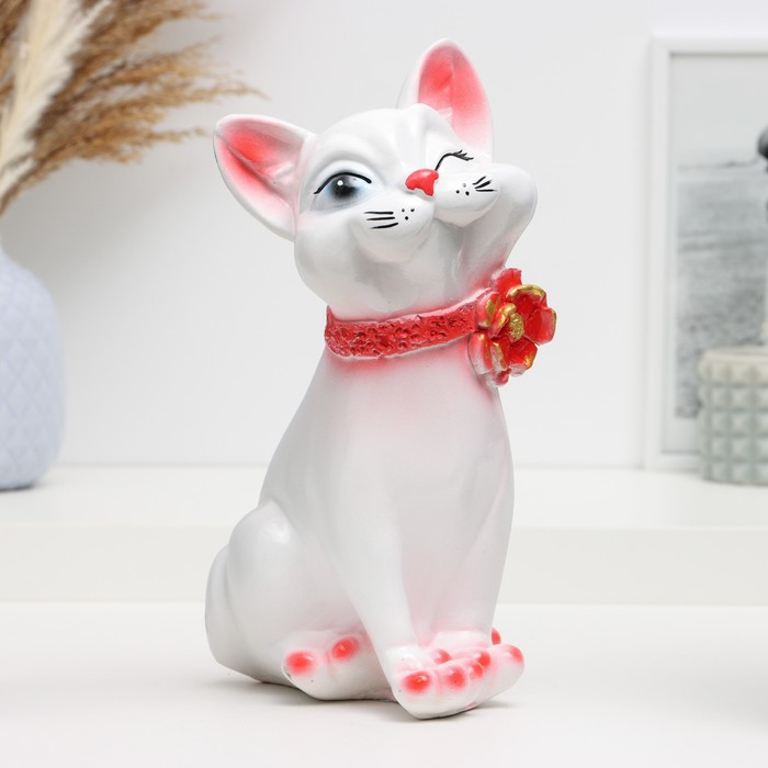 

Копилка "Кошечка Сима" 26х15см, белая