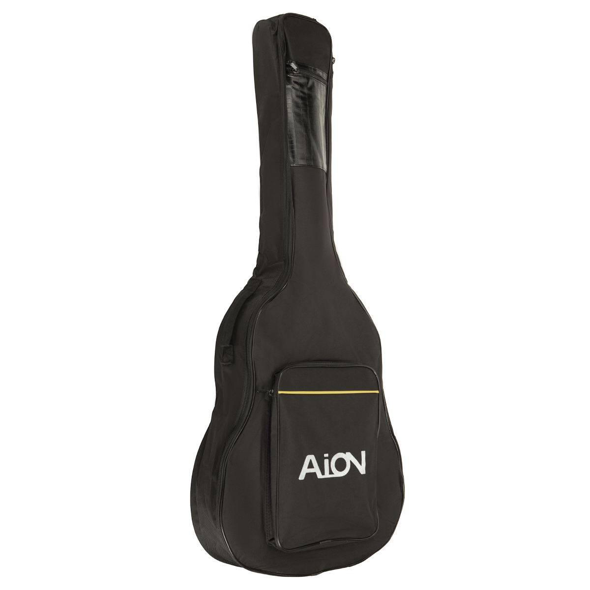 Чехол для акустической гитары Aion Qb-mb-5mm-41 black с утеплителем 5мм