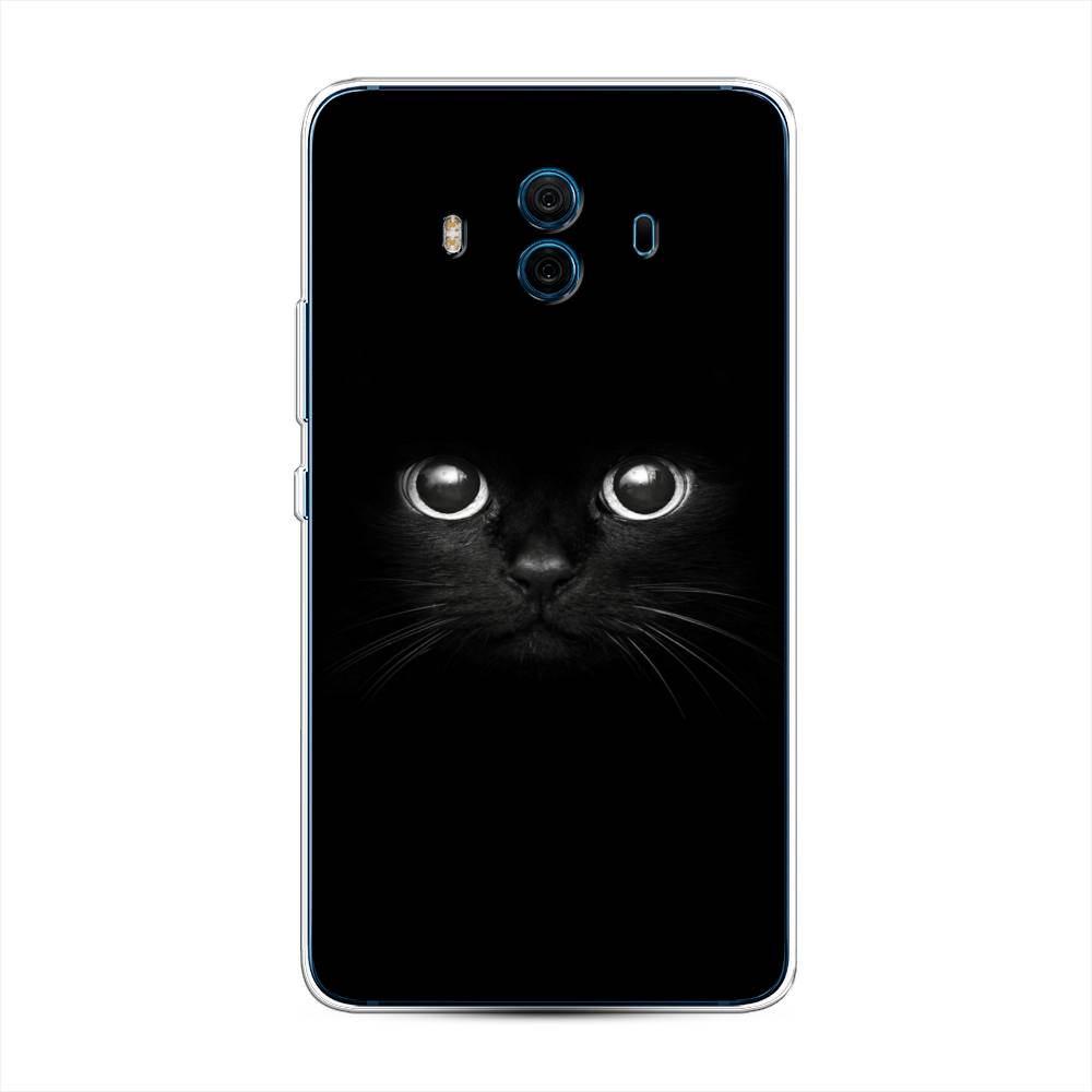 

Чехол Awog на Huawei Mate 10 "Взгляд черной кошки", Разноцветный, 63350-1