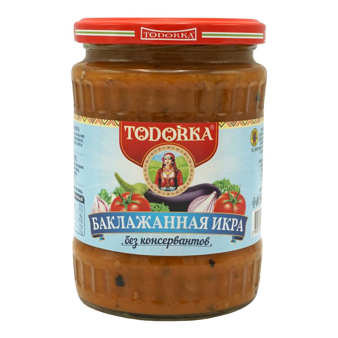 

Икра Todorka баклажанная 560 г