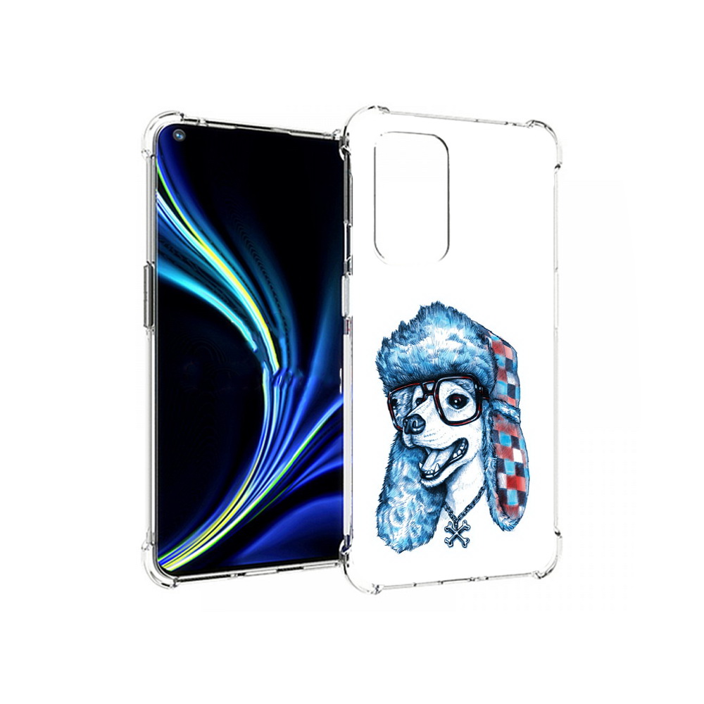 

Чехол MyPads Tocco для OnePlus 9 зимний пес (PT159409.128.362), Прозрачный, Tocco