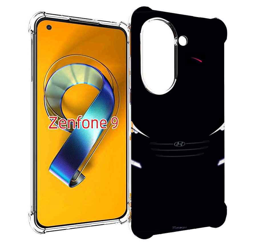 

Чехол MyPads hyundai хендаи 1 для Asus Zenfone 9 (AI2202), Прозрачный, Tocco