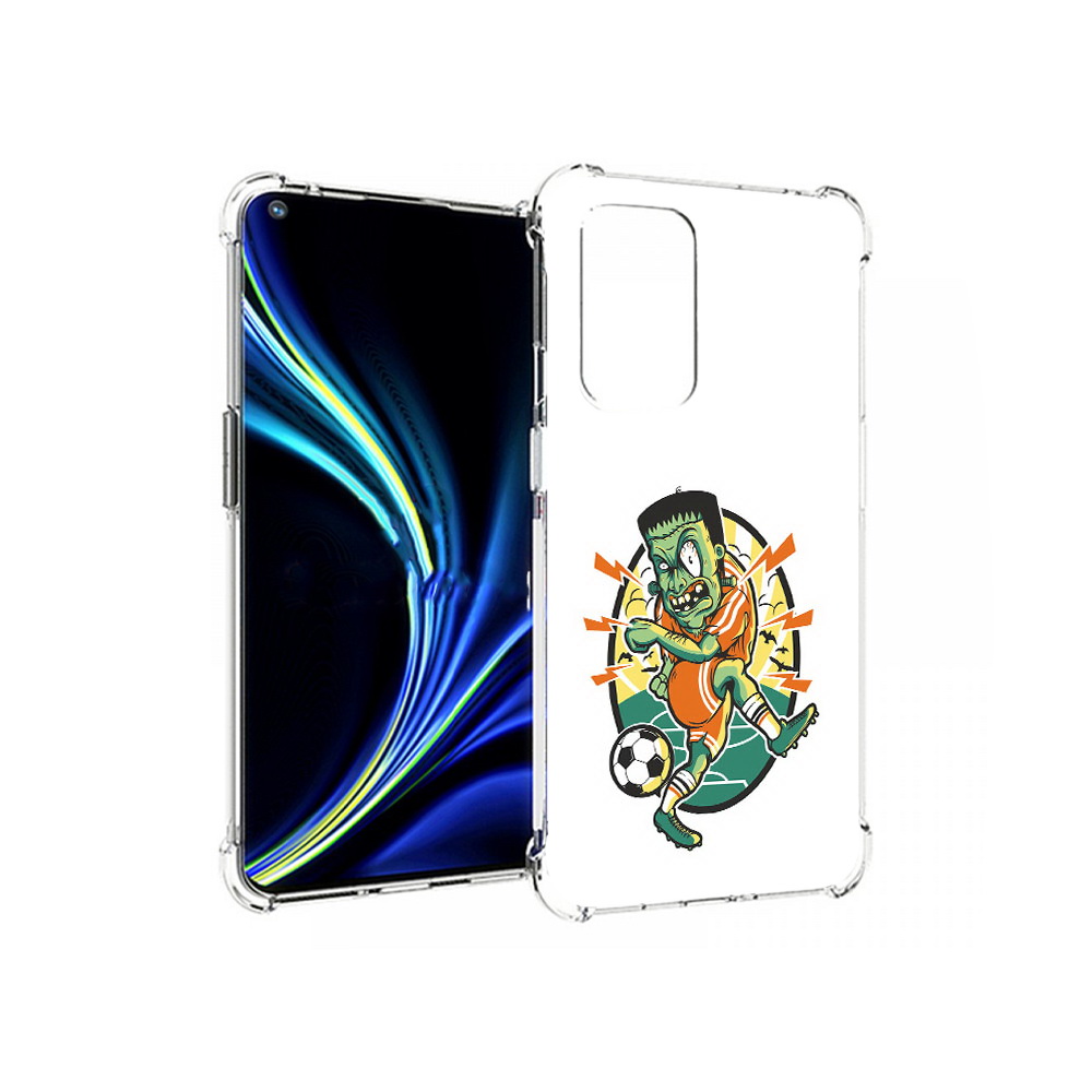 

Чехол MyPads Tocco для OnePlus 9 зомби футболист (PT159409.128.368), Прозрачный, Tocco