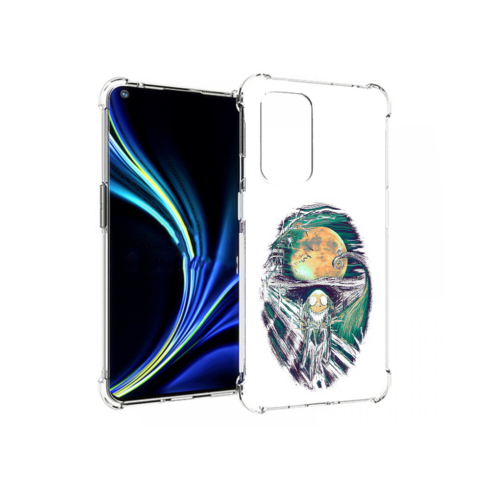 

Чехол MyPads Tocco для OnePlus 9 зубастое существо абстракция (PT159409.128.370), Прозрачный, Tocco