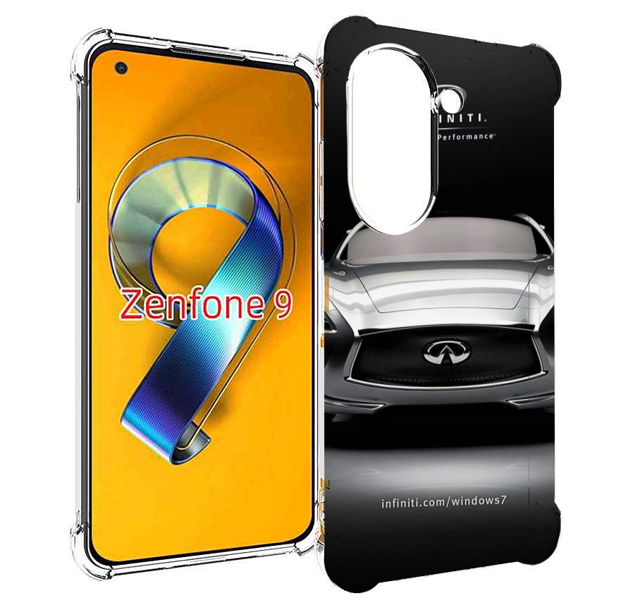 

Чехол MyPads infiniti-инфинити-1 для Asus Zenfone 9 (AI2202), Прозрачный, Tocco