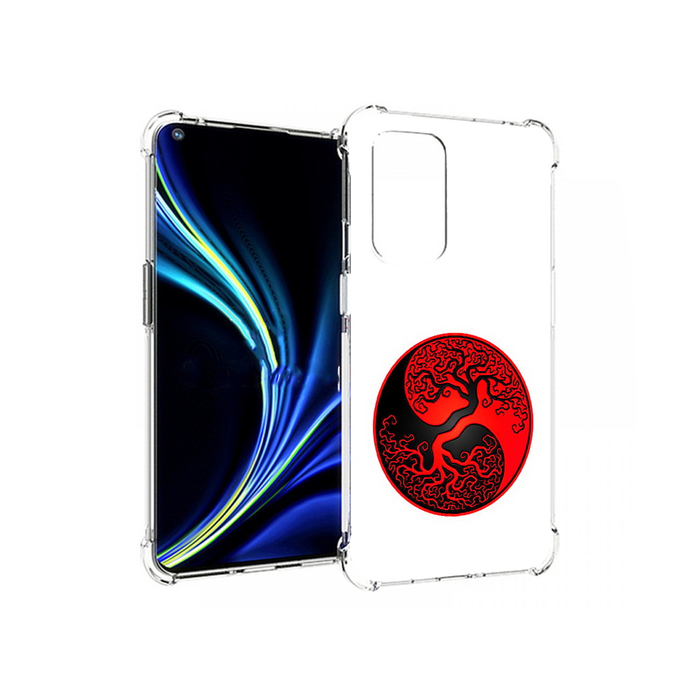 

Чехол MyPads Tocco для OnePlus 9 инь янь дерево (PT159409.128.379), Прозрачный, Tocco