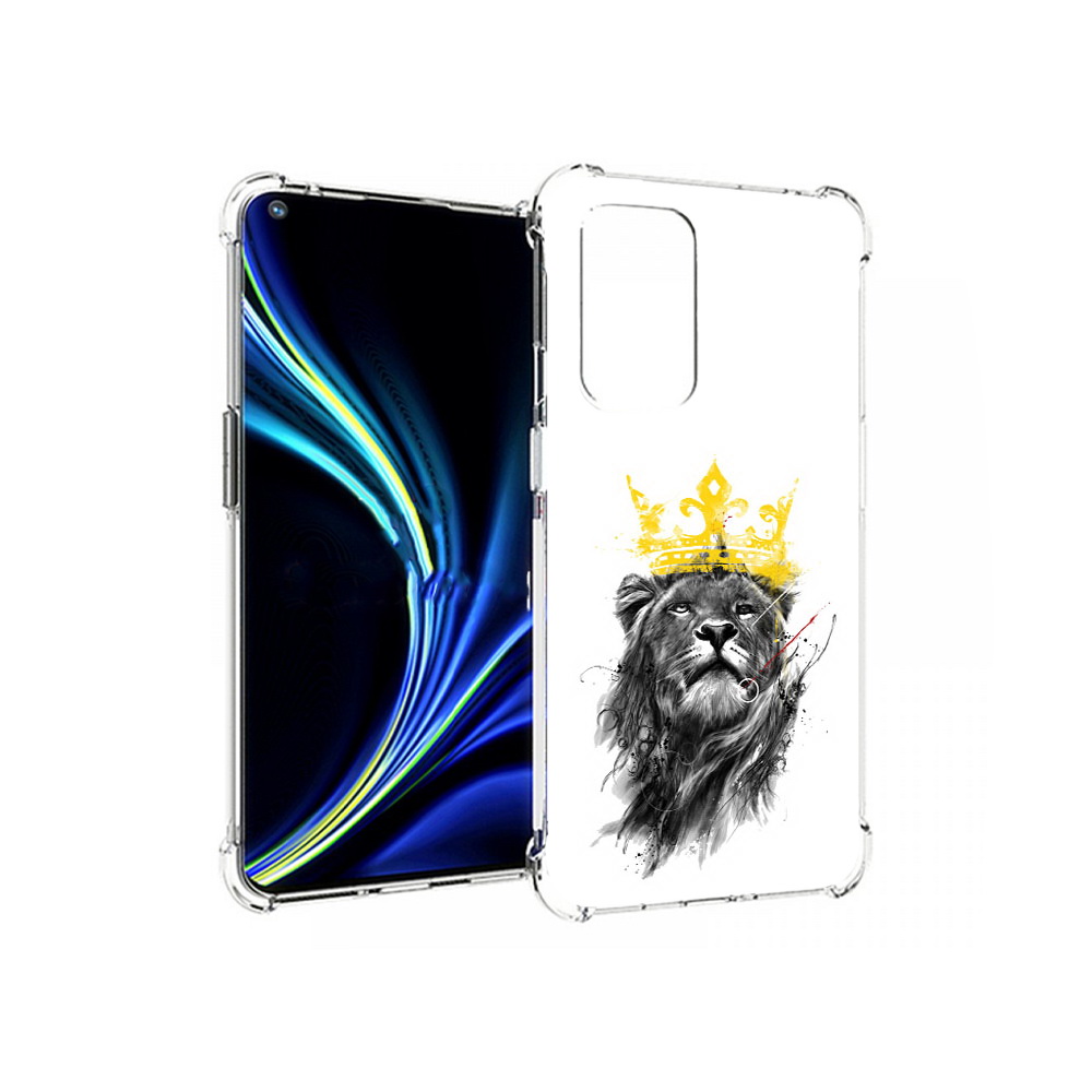 

Чехол MyPads Tocco для OnePlus 9 король-лев (PT159409.128.391), Прозрачный, Tocco