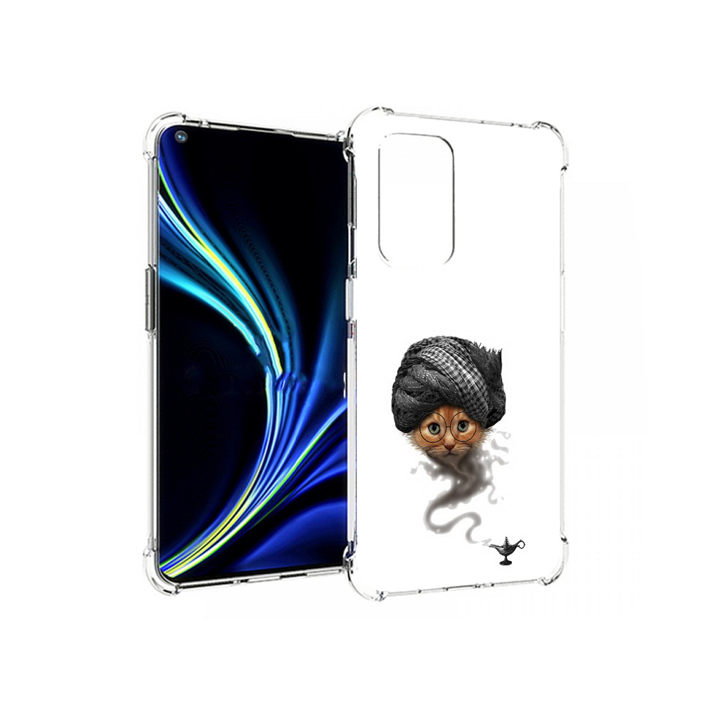 

Чехол MyPads Tocco для OnePlus 9 кот джин (PT159409.128.398), Прозрачный, Tocco
